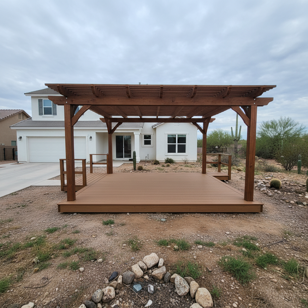 Deck Structural Inspection & Repair completed by Pinnacle Deck Inc in SaddleBrooke, AZ